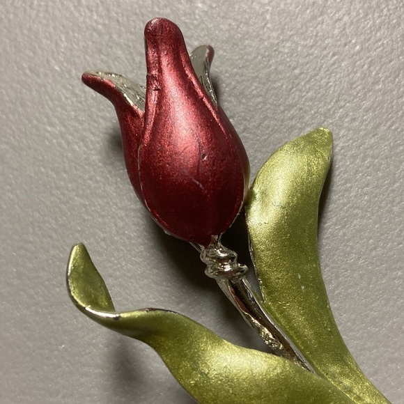 Tulip Brooch/Pin - Picture 4 of 5